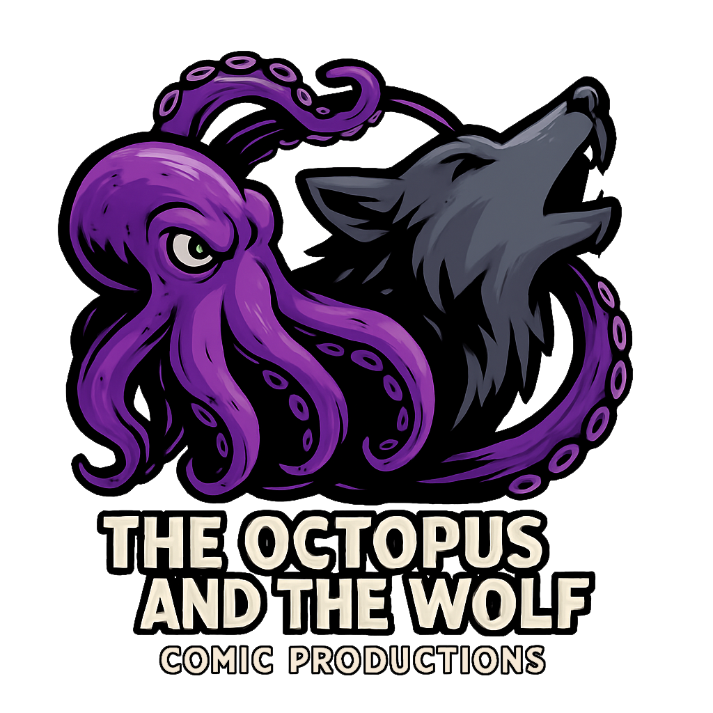 The Octopus and The Wolf — octopus and wolf mark
