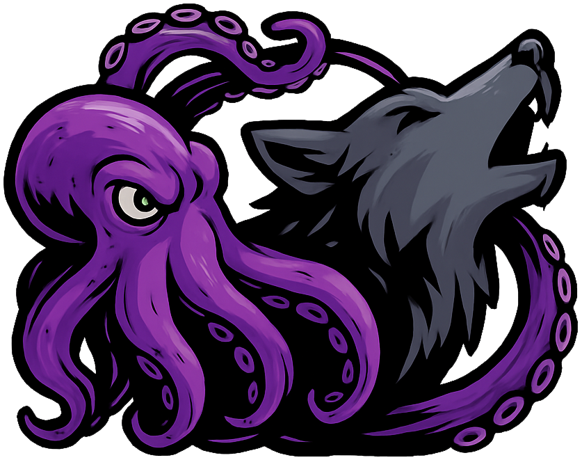 The Octopus and The Wolf logo